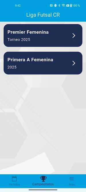 Liga Futsal de Costa Rica Screenshot 1