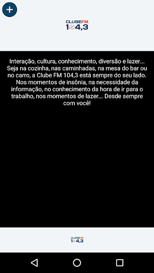 Clube FM 104,3 Screenshot 3