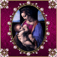 Virgin Mary Purple Go Locker theme