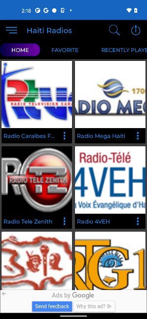 Haiti Radio + Recorder Screenshot 2