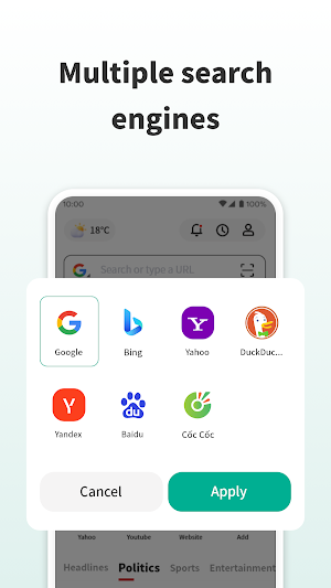 Deep Browser Screenshot 2