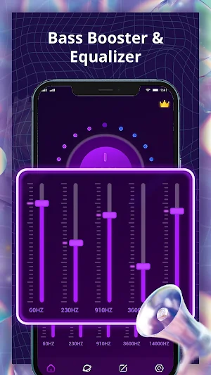 Volume Booster, Bass Amplifier Screenshot 1