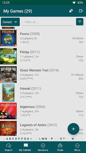 My Board Game Collection - Track & Discover Screenshot 2