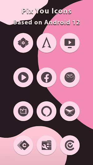 Pix You Flamingo Light Icons Screenshot 2