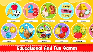 Kids Learning Games & Quiz Screenshot 1