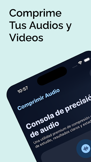 Audio Compressor: MP3 M4A Screenshot 0