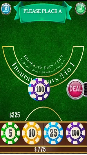Blackjack21 Screenshot 1