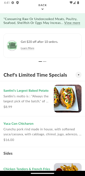 Santini's Deli & Grill Screenshot 2