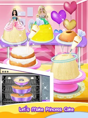 Princess Cake - Sweet Trendy Desserts Maker Screenshot 2