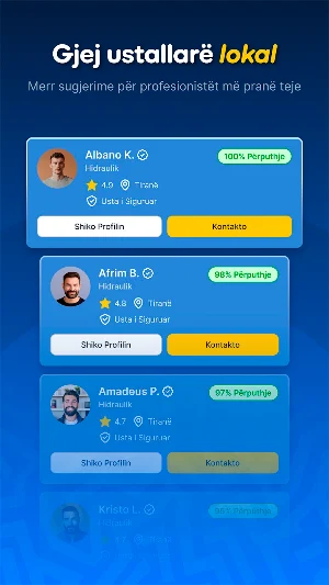 myUSTA – Ustallarë të Besuar Screenshot 2
