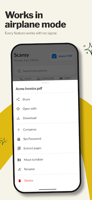 Scansy: PDF Document Scanner Screenshot 2