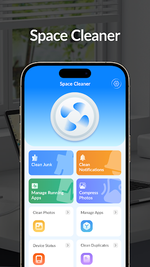 Space Cleaner & Home Screen Screenshot 0