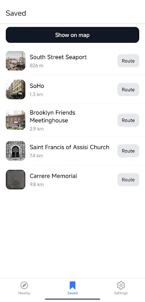 NearestSpot Screenshot 1