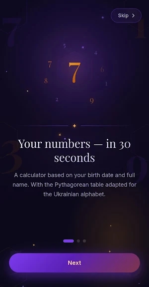 Numero: Numerology & Life Path Screenshot 0