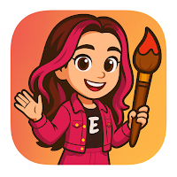 Jogo de pintar Emilly Vick