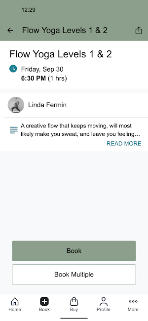 Flow Yoga and Wellness Studio Screenshot 2
