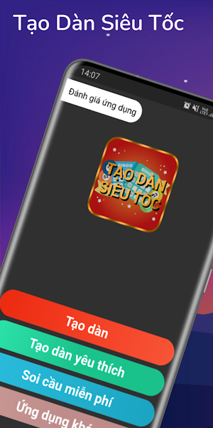 Tạo Dàn Xổ Số Siêu Tốc Ba Miền Screenshot 0