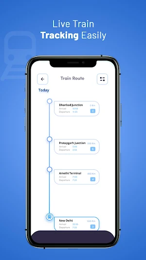 Where is my Train Location Screenshot 2