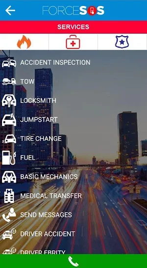 ForceSOS Global Assistance Screenshot 1