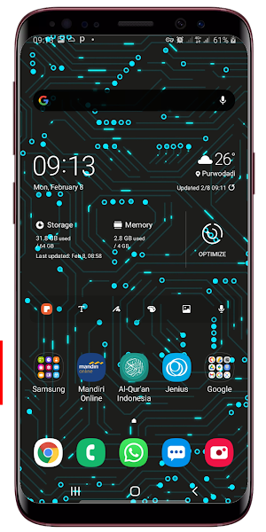 Electric Live Wallpaper Screenshot 3