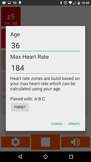Heart Rate Monitor & Announcer Screenshot 2