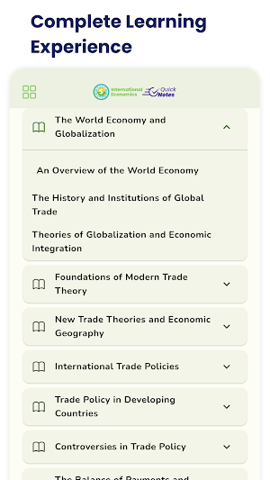 International Economics Screenshot 3