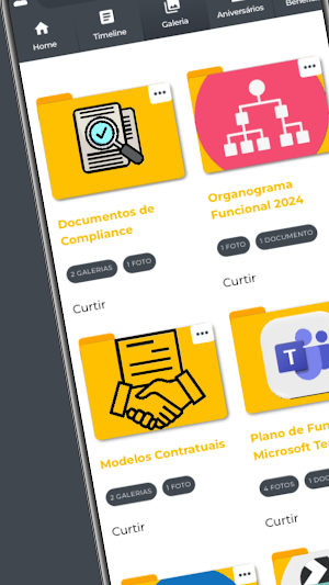 CCCC Intranet Corporativa Screenshot 2