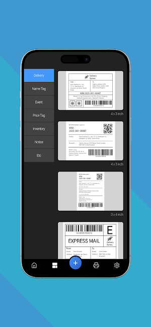 Woosim Label Editor Screenshot 3