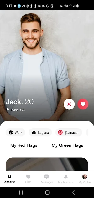 Red Flags Dating App Screenshot 0
