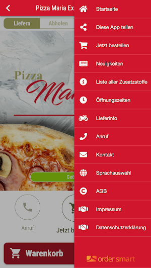Pizza Maria Express Mittweida Screenshot 2