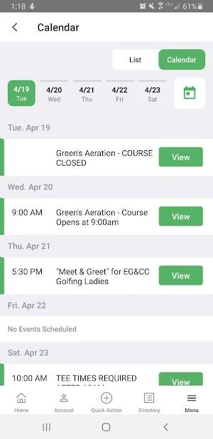 Everett Golf & Country Club Screenshot 2