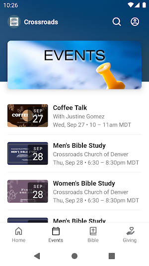Crossroads Church of Denver Screenshot 1