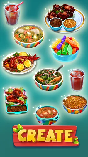 Merge Tour: Cook & Merge Game Screenshot 2