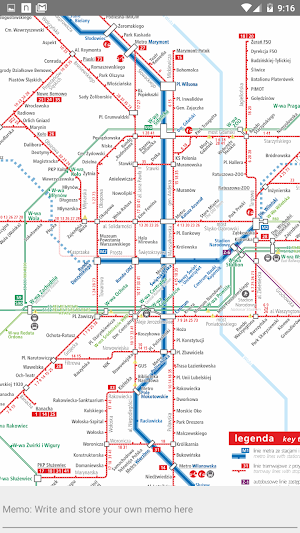 Warsaw Metro Map Offline Screenshot 1