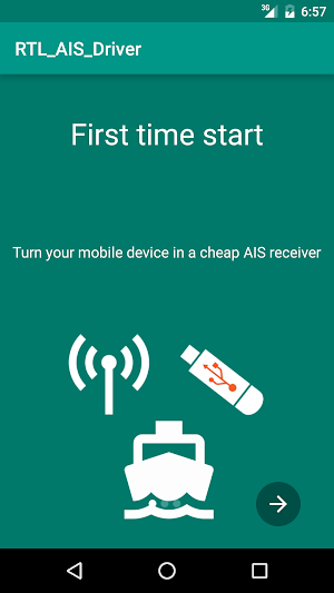 RTL SDR AIS Driver Screenshot 0