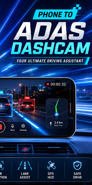 ADAS Drive - Dash Cam Screenshot 1