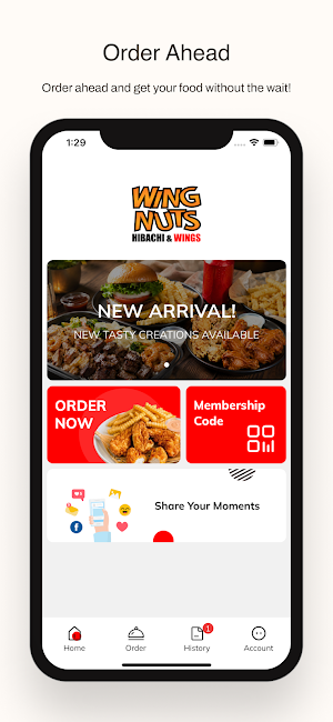 Wingnuts Hibachi & Wing Screenshot 0