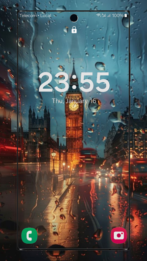 Rainy City Live Wallpaper Screenshot 1