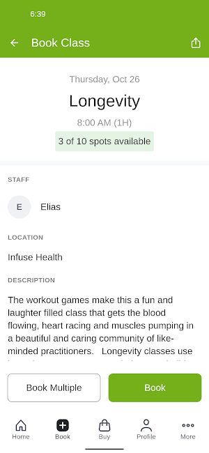 Infuse Health Screenshot 2