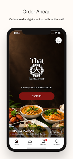 Thai Restaurant Screenshot 0