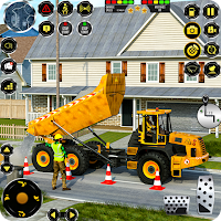 Road Construction Truck Game