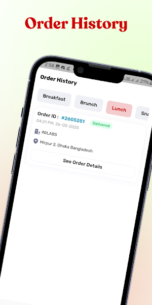 TiffinKing - Delivery Boy Screenshot 2