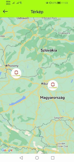 EatrendApp Screenshot 2