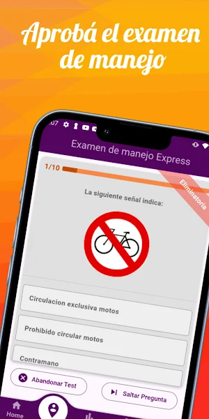 Examen de conducir Express Screenshot 0