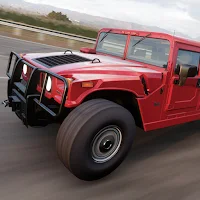 Real Army SUV Hummer H1 Sim
