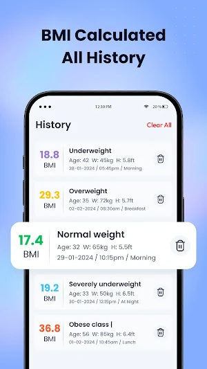 BMI Calculator Screenshot 3