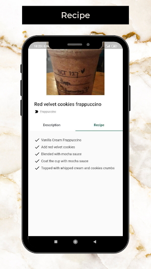 Starbucks Secret Menu Screenshot 3