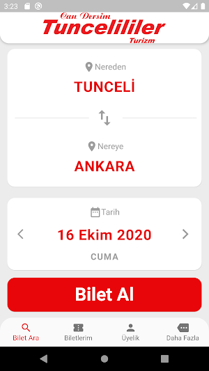 Tuncelililer Turizm Screenshot 0