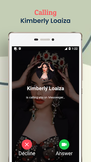 Kimberly Loaiza Fake Call Screenshot 2
