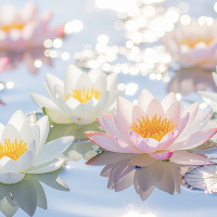 Soothing Water Lilies Theme